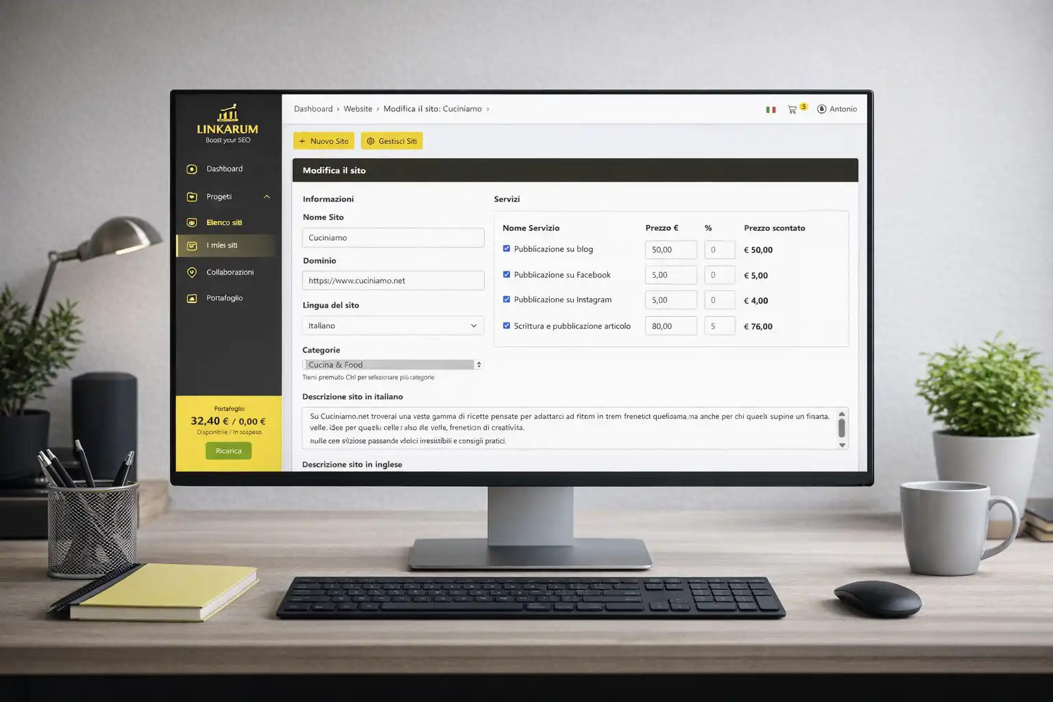 Pubblicazioni Linkarum